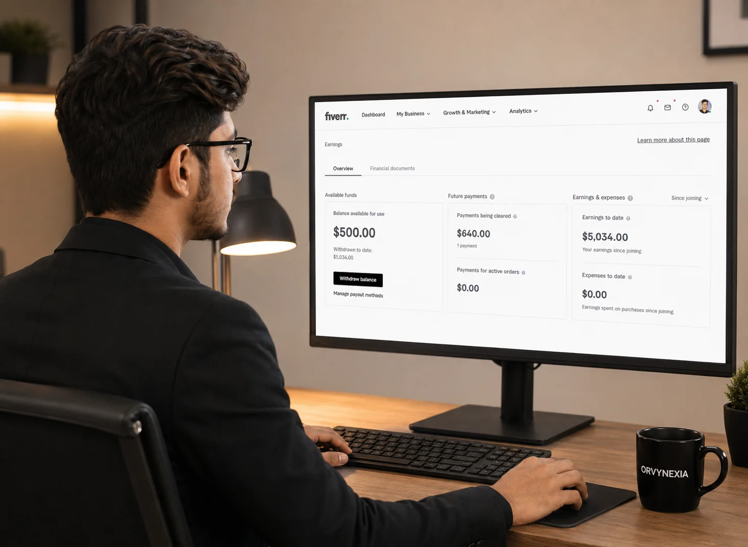 Freelancing on Fiverr